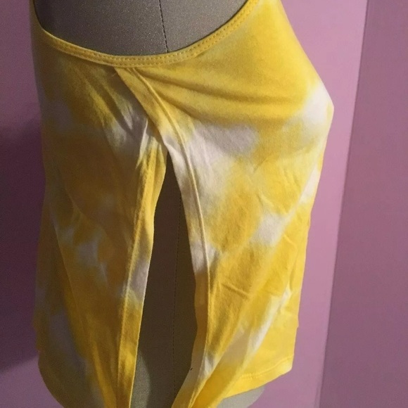 DENIM & SUPPLY Tie Dye Yellow Tank Size XS - Picture 5 of 5